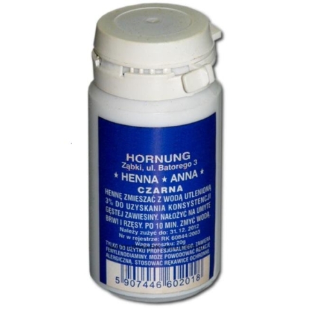 Henna w proszku czarna 50g